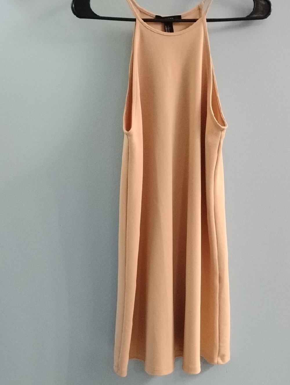 NWOT Forever 21 Peachy Halter Mini Dress Size Small